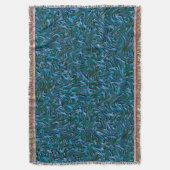 Rustic textured wall in burnt kadett blue decke (Vorderseite Vertikal)