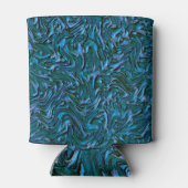 Rustic textured wall in burnt kadett blue dosenkühler (Rückseite)