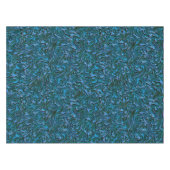 Rustic textured wall in burnt kadett blue tischdecke (Vorderseite (Horizontal))