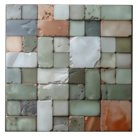 Rustic Tile Mosaic ID1187a Fliese (Vorderseite)