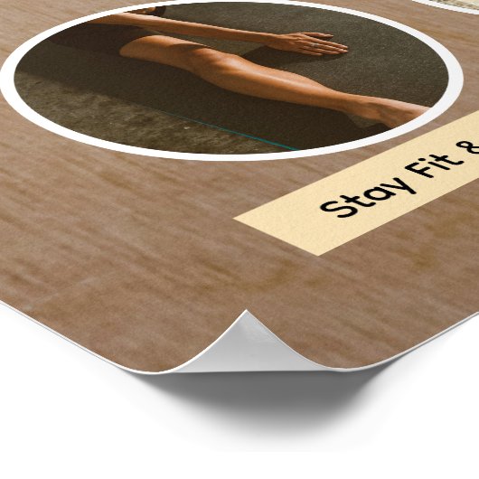 Rustic Timber 2026 Manifestationsposter Poster (Ecke)