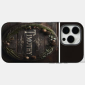 Rustic Timothy Sign Case-Mate iPhone Hülle (Rückseite (Horizontal))