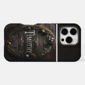 Rustic Timothy Sign iPhone Hülle (Rückseite (Horizontal))