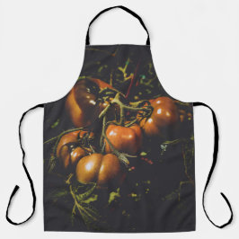 Rustic Tomatoes Vintage Farmhouse Chef Botanical Schürze