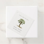 Rustic Tropical Beach Palm Tree Hochzeit dank Geschenkanhänger (Beispiel)