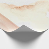 Rustic Tropical Palms Geschenkpapier (Ecke)