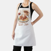 Rustic Tuscan Pappardelle Pasta Watercolor Art Schürze (InSitu)