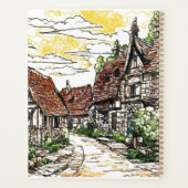 Rustic Village Planer - Landschaft Art Design (Rückseite)
