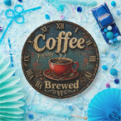 Rustic Vintage Coffee  Pappteller (Party)