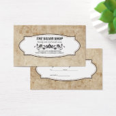 Rustic Vintage Giftcertificate (Schreibtisch)