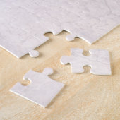 Rustic Vintage Personalized Floral Rose Design     Puzzle (Seite)