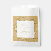 Rustic Watercolor Babydusche Vielen Dank für Ihre Geschenktütchen (Vorderseite)