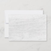 Rustic Watercolor Cactus Wedding Danke Foto (Rückseite)