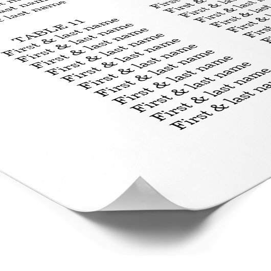 rustic watercolor floral bouquet poster (Ecke)