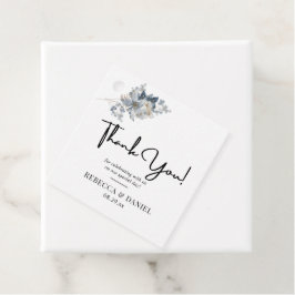 rustic watercolor illustration floral arrangement geschenkanhänger