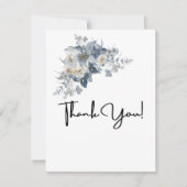 rustic watercolor illustration of a floral dankeskarte (Vorderseite)