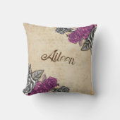 Rustic Wedding Bridesmaid Geschenk Idee Kissen (Vorderseite)