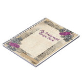 Rustic Wedding Bridesmaid Hochzeitsgeschenk Idee Notizblock (Linke Seite)