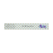 Rustic Wedding Envelope Wrap um das Adressetikett (Person)