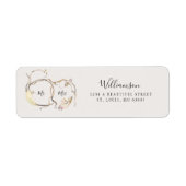 Rustic Wedding Mr. and Mrs. (Vorne)