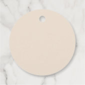 Rustic western cowboy you are wanted birthday  geschenkanhänger (Rückseite)