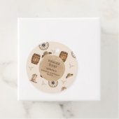 Rustic western cowboy you are wanted birthday  geschenkanhänger (Beispiel)