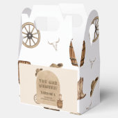 Rustic western cowboy you are wanted birthday geschenkschachtel (Geöffnet)