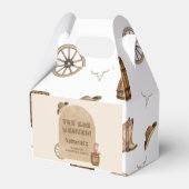 Rustic western cowboy you are wanted birthday geschenkschachtel (Vorderseite)