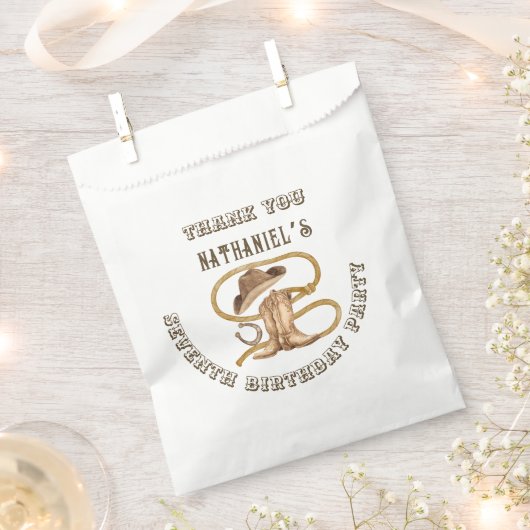 Rustic western cowboy you are wanted geschenktütchen (Ausgeschnitten)