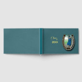 Rustic Western foil Graduation Party Guestbook  Gästebuch (Voll)