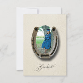 Rustic Western Graduation Party  Einladung