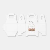 Rustic Wild Blume Bouquet Wedding Geschenkschachtel (Ungefaltet)