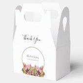 Rustic Wild Blume Bouquet Wedding Geschenkschachtel (Geöffnet)