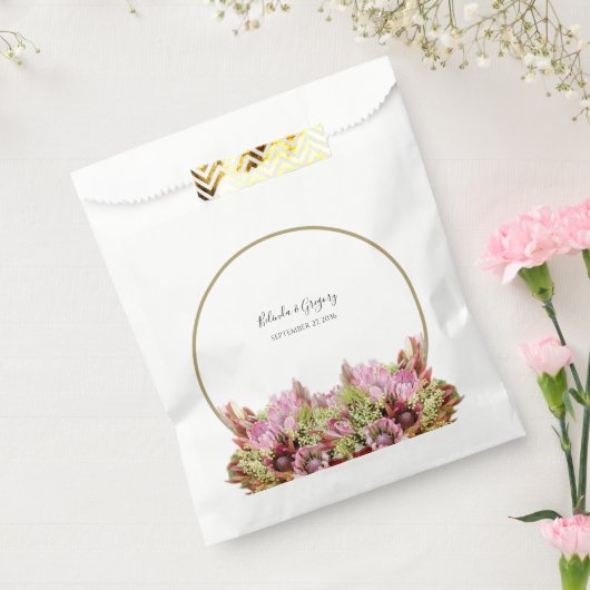 Rustic Wild Blume Bouquet Wedding Geschenktütchen (Versiegelt)