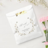 Rustic Wild Floral Country Wedding danke Geschenktütchen (Versiegelt)