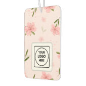 Rustic Wildflower Custom Logo Air Freshener Autolufterfrischer (Links)