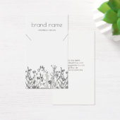 Rustic Wildflowers Necklace Display (Schreibtisch)