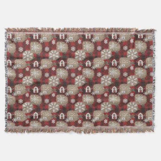 Rustic Winter Decke (Vorderseite)