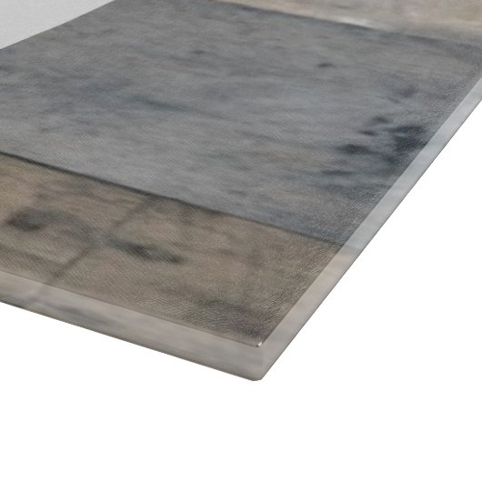 Rustic Wood Beach House - Name des Schneidebrettes Schneidebrett (Ecke)