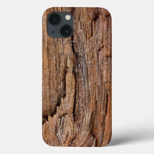 Rustic Wood Case-Mate iPhone Hülle (Rückseite)