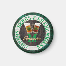 Rustic Wood Cheers Beers Shenanigans