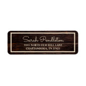 Rustic Wood Cream Address (Vorne)