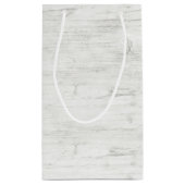 Rustic Wood Fall Erntedank Sonnenblumenpumpen Kleine Geschenktüte (Rückseite)