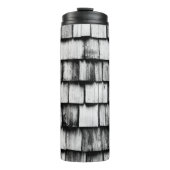 Rustic Wood Grain Thermosbecher (Vorderseite)