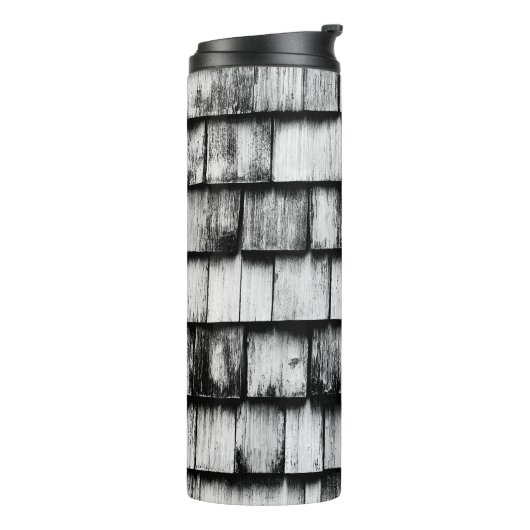 Rustic Wood Grain Thermosbecher (Nach links gedreht)