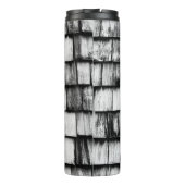 Rustic Wood Grain Thermosbecher (Rückseite)