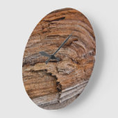 Rustic wood große wanduhr (Winkel)