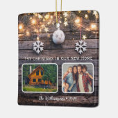 Rustic Wood Lights 2 Foto Neue Zuhause Keramikornament (Links)