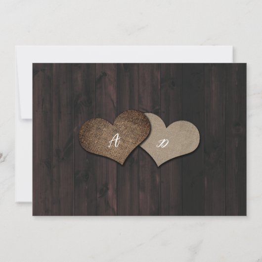 Rustic Wood Mason Jar Sunflower Save the Date Card (Rückseite)