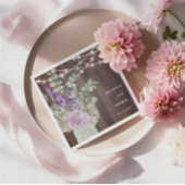 Rustic Wood Mason Jar Wedding Serviette